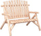 vidaXL - Tuinbank - 2-zits - 119x85x98 - cm - massief - vurenhout