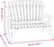 vidaXL - Tuinbank - 2-zits - 119x85x98 - cm - massief - vurenhout