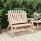 vidaXL - Tuinbank - 2-zits - 119x85x98 - cm - massief - vurenhout