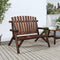 vidaXL - Tuinbank - 2-zits - 119x85x98 - cm - massief - vurenhout