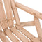 vidaXL - Tuinbank - 2-zits - 119x85x98 - cm - massief - vurenhout