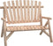 vidaXL - Tuinbank - 2-zits - 119x85x98 - cm - massief - vurenhout