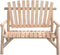 vidaXL - Tuinbank - 2-zits - 119x85x98 - cm - massief - vurenhout