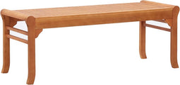 vidaXL - Tuinbank - 2-zits - 120 - cm - massief - eucalyptushout
