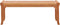 vidaXL - Tuinbank - 2-zits - 120 - cm - massief - eucalyptushout