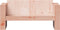 vidaXL - Tuinbank - 2-zits - 134x60x62 - cm - massief - douglashout