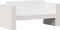 vidaXL - Tuinbank - 2-zits - 134x60x62 - cm - massief - grenenhout - wit