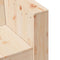 vidaXL - Tuinbank - 2-zits - 134x60x62 - cm - massief - grenenhout