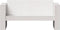 vidaXL - Tuinbank - 2-zits - 134x60x62 - cm - massief - grenenhout - wit