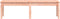 vidaXL - Tuinbank - 2-zits - 159,5x44x45 - cm - massief - douglashout