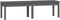 vidaXL - Tuinbank - 2-zits - 159,5x44x45 - cm - massief - grenenhout - grijs