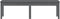 vidaXL - Tuinbank - 2-zits - 159,5x44x45 - cm - massief - grenenhout - grijs