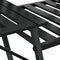 vidaXL - Tuinbank - 2-zits - 165 - cm - staal - zwart