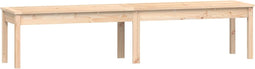 vidaXL - Tuinbank - 2-zits - 203,5x44x45 - cm - massief - grenenhout