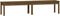 vidaXL - Tuinbank - 2-zits - 203,5x44x45 - cm - massief - grenenhout - honingbruin