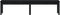 vidaXL - Tuinbank - 2-zits - 203,5x44x45 - cm - massief - grenenhout - zwart