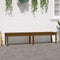 vidaXL - Tuinbank - 2-zits - 203,5x44x45 - cm - massief - grenenhout - honingbruin