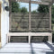 vidaXL - Tuinbank - 2-zits - 203,5x44x45 - cm - massief - grenenhout - wit