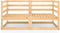 vidaXL - Tuinbank - 2-zits - massief - grenenhout