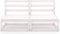vidaXL - Tuinbank - 2-zits - massief - grenenhout - wit