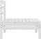 vidaXL - Tuinbank - 2-zits - massief - grenenhout - wit