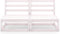 vidaXL - Tuinbank - 2-zits - massief - grenenhout - wit