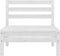 vidaXL - Tuinbank - 2-zits - massief - grenenhout - wit