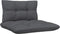 vidaXL - Tuinbank - 2-zits - met - antraciet - kussens - massief - grenenhout