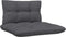 vidaXL - Tuinbank - 2-zits - met - antraciet - kussens - massief - grenenhout