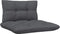 vidaXL - Tuinbank - 2-zits - met - antracietkleurige - kussens - grenenhout