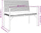 vidaXL - Tuinbank - 2-zits - met - kussen - poly - rattan - grijs