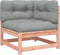 vidaXL - Tuinbank - 2-zits - met - kussens - massief - douglashout