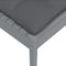 vidaXL - Tuinbank - 2-zits - met - kussens - massief - grenenhout - grijs