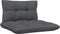 vidaXL - Tuinbank - 2-zits - met - kussens - massief - grenenhout - wit