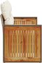 vidaXL - Tuinbank - 2-zits - met - kussens - poly - rattan - beige
