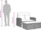 vidaXL - Tuinbank - 2-zits - met - kussens - poly - rattan - beige