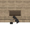vidaXL - Tuinbank - 2-zits - met - kussens - poly - rattan - beige