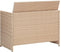 vidaXL - Tuinbank - 2-zits - met - kussens - poly - rattan - beige