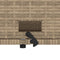 vidaXL - Tuinbank - 2-zits - met - kussens - poly - rattan - beige