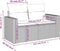 vidaXL - Tuinbank - 2-zits - met - kussens - poly - rattan - bruin