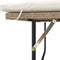 vidaXL - Tuinbank - 2-zits - met - kussens - poly - rattan - en - acaciahout - beige