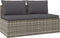 vidaXL-Tuinbank-2-zits-met-kussens-poly-rattan-grijs