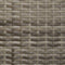vidaXL - Tuinbank - 2-zits - met - kussens - poly - rattan - grijs