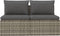 vidaXL-Tuinbank-2-zits-met-kussens-poly-rattan-grijs