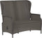 vidaXL - Tuinbank - 2-zits - met - kussens - poly - rattan - zwart