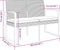vidaXL - Tuinbank - 2-zits - met - kussens - polypropeen - rattan - donkergrijs