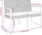 vidaXL - Tuinbank - 2-zits - met - kussens - polypropeen - rattan - bruin