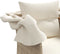 vidaXL - Tuinbank - 2-zits - met - luifel - en - voetenbanken - poly - rattan - beige