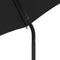 vidaXL - Tuinbank - 2-zits - met - parasol - en - voetenbanken - poly - rattan - zwart