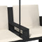 vidaXL - Tuinbank - 2-zits - met - parasol - en - voetenbanken - poly - rattan - zwart